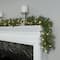 9' x 10" Pre-lit Norwood Fir Artificial Christmas Garland with 50 Battery Operated Dual LED Lights